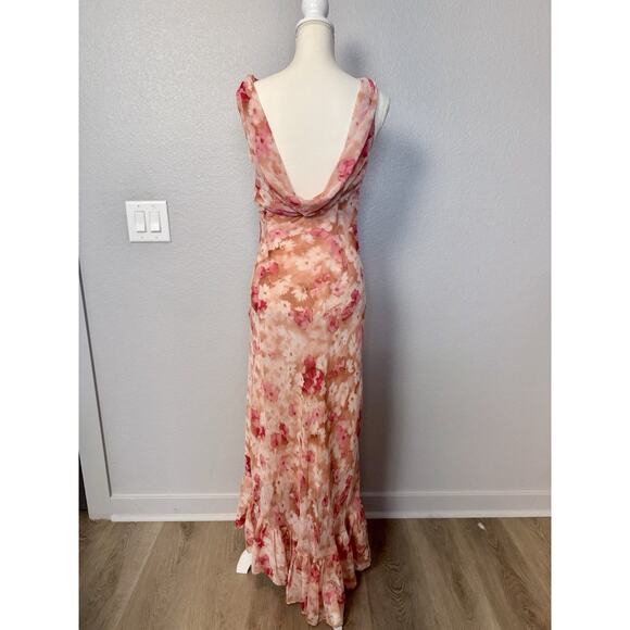 ASTR The Label The Cecilia Dress in Mauve Pink Floral Size S - Picture 4 of 5